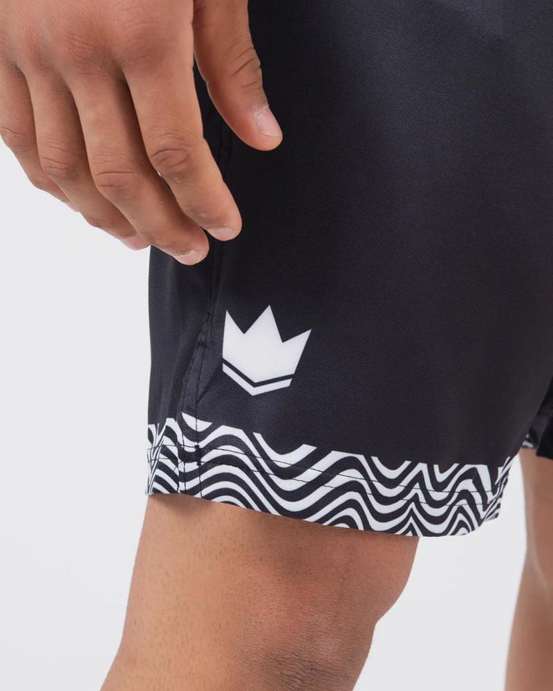 Kingz Flow Performance Series Shorts-black